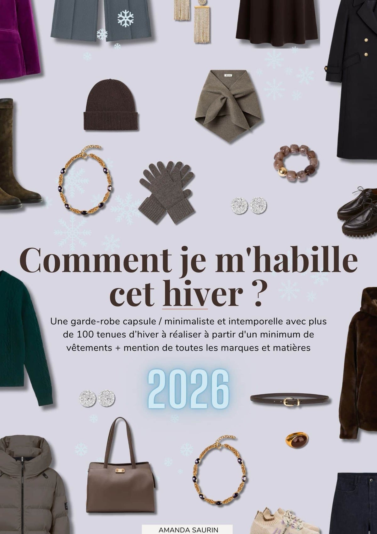 Comment je m'habille cet hiver 2026 ?