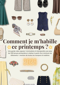 Comment je m'habille ce printemps 2026 ?
